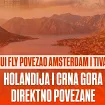 Holandija i Crna Gora direktno povezane: TUI fly uveo avioliniju Amsterdam – Tivat