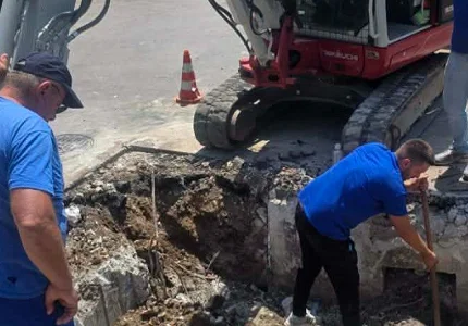 Sutra bez vode nekoliko naselja u Budvi zbog radova na mreži 