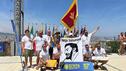 Vaterpolo veterani budvanske Pizane osvojili bronzu u Barseloni: Medalja za osnivača Vanju Vuksanovića