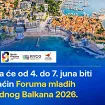 Budva od 4. do 7. juna domaćin Foruma mladih Zapadnog Balkana 2026