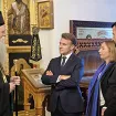 Makron i Milatović posjetili Cetinjski manastir