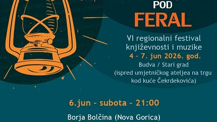 Regionalni pisci na Pjaceti večeras: Damir Šodan, Selvedin Avdić i Borja Bolčina treće večeri festivala „Knjiga pod feral“