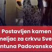 Lazić: Postavljen kamen temeljac na istorijskoj crkvi na plaži Mogren II