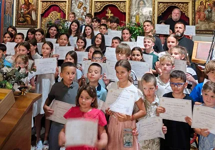 Polaznici Škole vjeronauke pri Hramu Svete Trojice uspješno završili školsku godinu