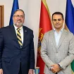 Predsjednik Opštine Bar Dušan Raičević ugostio otpravnika poslova Ambasade SAD-a Majkla Kiza