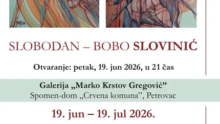 Šest decenija umjetničkog trajanja – izložba „Sjećanja i snovi“ Slobodana Boba Slovinića