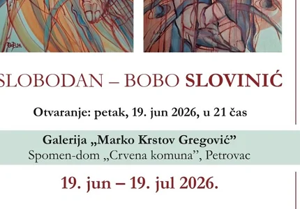 Šest decenija umjetničkog trajanja – izložba „Sjećanja i snovi“ Slobodana Boba Slovinića