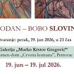 Šest decenija umjetničkog trajanja – izložba „Sjećanja i snovi“ Slobodana Boba Slovinića