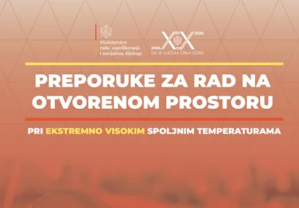 Radovi na otvorenom obustavljaju se na temperaturama iznad 36 stepeni
