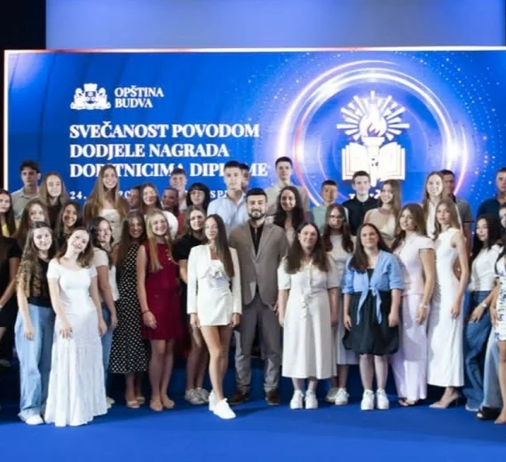 Budvin ponos: Uručene nagrade dobitncima diplome ‘Luča’ 