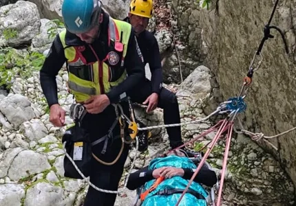 Iz kanjona Nevidio spašen državljanin Hrvatske