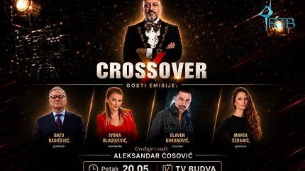 CROSSOVER: Aleksandar Ćosović ugošćuje poznata lica iz svijeta politike, medija, muzike i glume