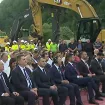 U toku ceremonija povodom početka pripremnih radova na drugoj dionici auto-puta