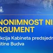 Anonimnost nije argument