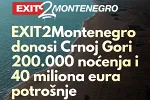 EXIT2Montenegro donosi veliki turistički efekat za Crnu Goru