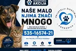 NVO „Prijatelji životinja Podgorica“ nastavlja humanitarnu akciju za pomoć napuštenim životinjama