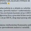 Komunalna policija: Dva pravna i dva odgovorna lica u Budvi sankcionisana zbog nepropisnog odlaganja otpada