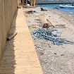 Zapečaćen plažni bar na ostrvu Sveti Nikola