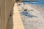 Zapečaćen plažni bar na ostrvu Sveti Nikola