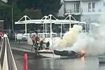 Rafailovići: Zapalio se gliser, brzom intervencijom vatrogasaca izbjegnuta veća šteta