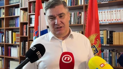 Milanović: Granicu treba riješiti, pitanje broda 