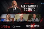 Gosti emisije „Crossover“: Mirjana Pajković, Dušica Vugdelić i Nebojša Zloporubović Zlopi