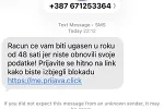 Uprava policije upozorava: Ne nasjedajte na prevarne SMS poruke, ne dijelite lične podatke