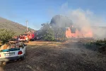 Potpuno izgorio objekat u Mardarima, intervenisala i Služba zaštite Tivat