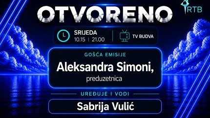 U emisiji „Otvoreno“ gošća Aleksandra Simoni