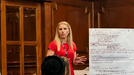 Profesorica francuskog jezika iz Budve na međunarodnom usavršavanju u Beogradu