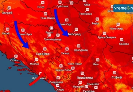 Dolazak osvježenja i promjena vremena