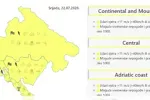 Danas i sjutra na snazi žuti meteoalarm zbog mogućeg nevremena