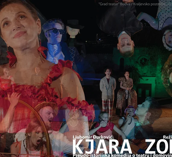 Večeras predstava Kjara Zorzi na sceni između crkava