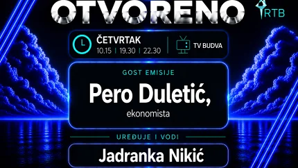 U novom izdanju emisije „Otvoreno” gost ekonomista Pero Duletić