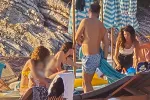 Spajić na plaži Svetog Stefana, mještani, građani i turisti iza ograde
