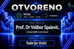 Nova epizoda emisije „Otvoreno” na TV Budva: Gost prof. dr Velibor Spalević