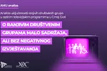 AMU: TV Budva primjer odgovornog i profesionalnog izvještavanja o ranjivim grupama