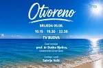 Prof. dr Duško Bjelica gost emisije „Otvoreno” na TV Budva