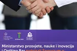Potpisan Sporazum za uređenje restoranske sale Doma učenika i studenata u Baru