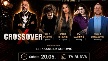 Novo izdanje emisije „CROSSOVER“ večeras od 20.05h na TV Budva 
