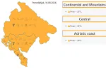 Narandžasti meteo alarm u cijeloj Crnoj Gori