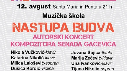 Najava programa XL festivala „Grad teatar“ za srijedu , 12. avgust