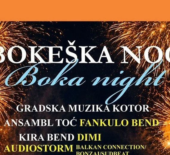 Kotorski zaliv se priprema za magiju, nikad više prijava za Bokešku noć