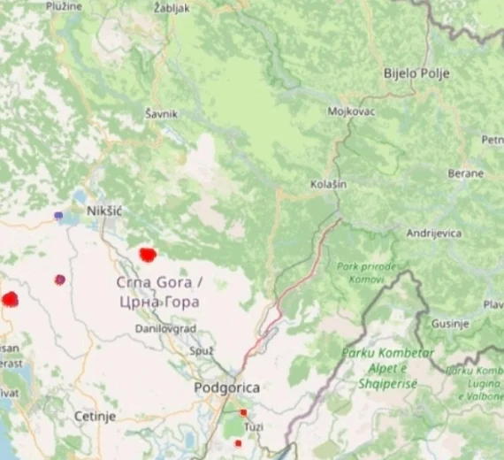 Bečić: Vazduhoplovne snage danas izbacile 369 tona vode na požarišta