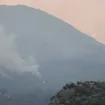 Požar u Baošićima: Jedna porodica evakuisana