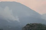 Požar u Baošićima: Jedna porodica evakuisana