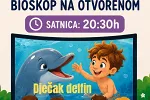 Prvi put u Baru – bioskop na otvorenom za djecu