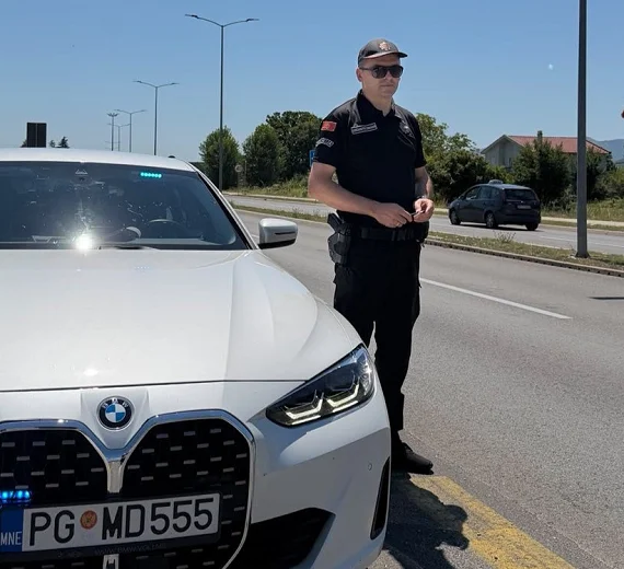 Uhapšen Rožajac: Pijan vozio šleper na putu Podgorica–Cetinje