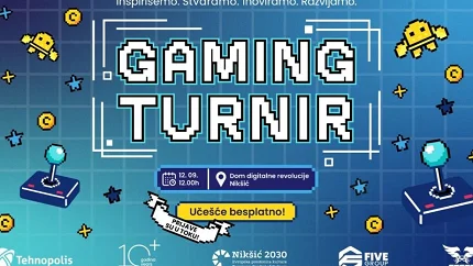 Gejming turnir u Tehnopolisu: 12. septembra okupljanje ljubitelja video igara