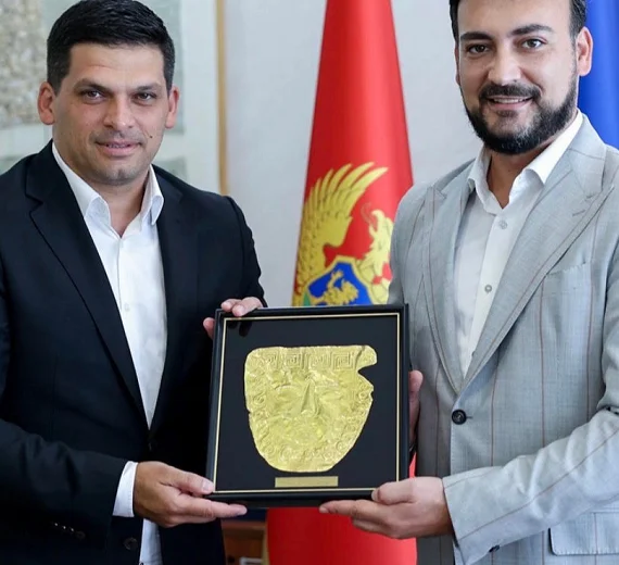 Predsjednik Opštine Budva Nikola Jovanović ugostio delegaciju pobratimskog grada Ohrida